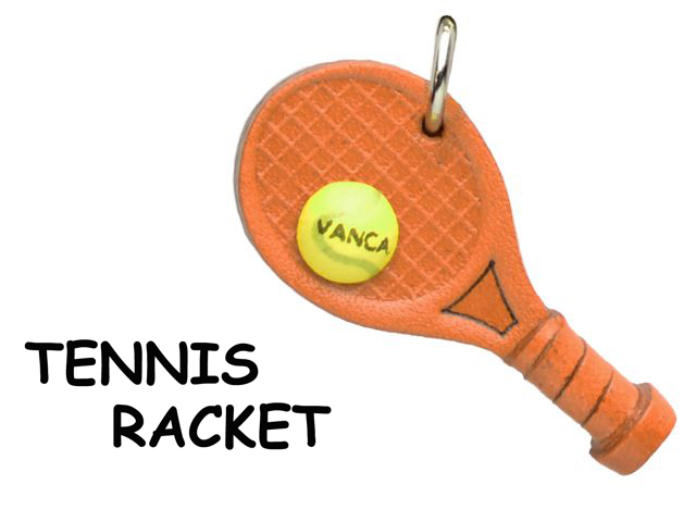 テニスラケット　VANCA　本革レザー